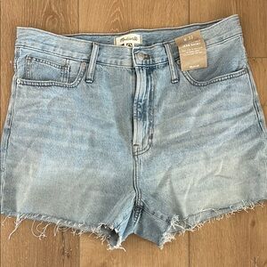 Madewell High Rise The Perfect Jean Short